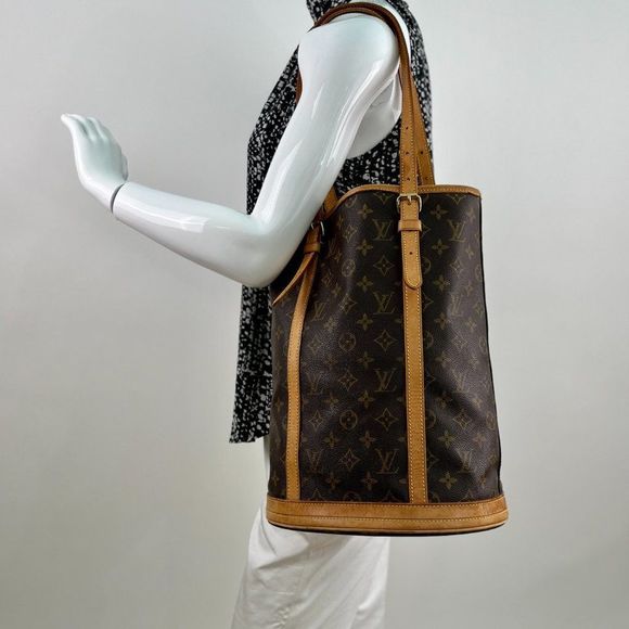 Louis Vuitton Brown Monogram Bucket Bag - Picture 2 of 12